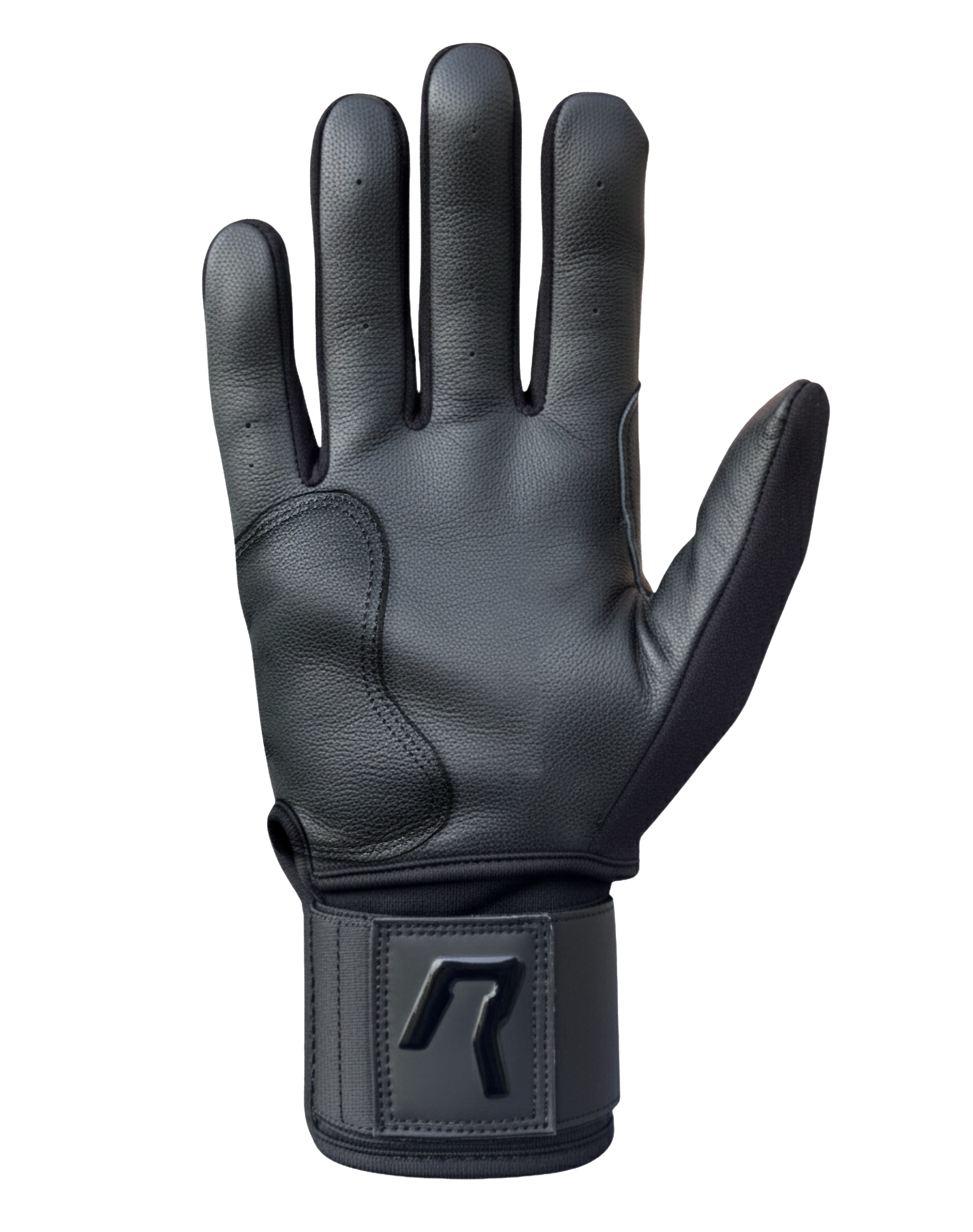 Dingers Series Black Long Cuff Batting Gloves
