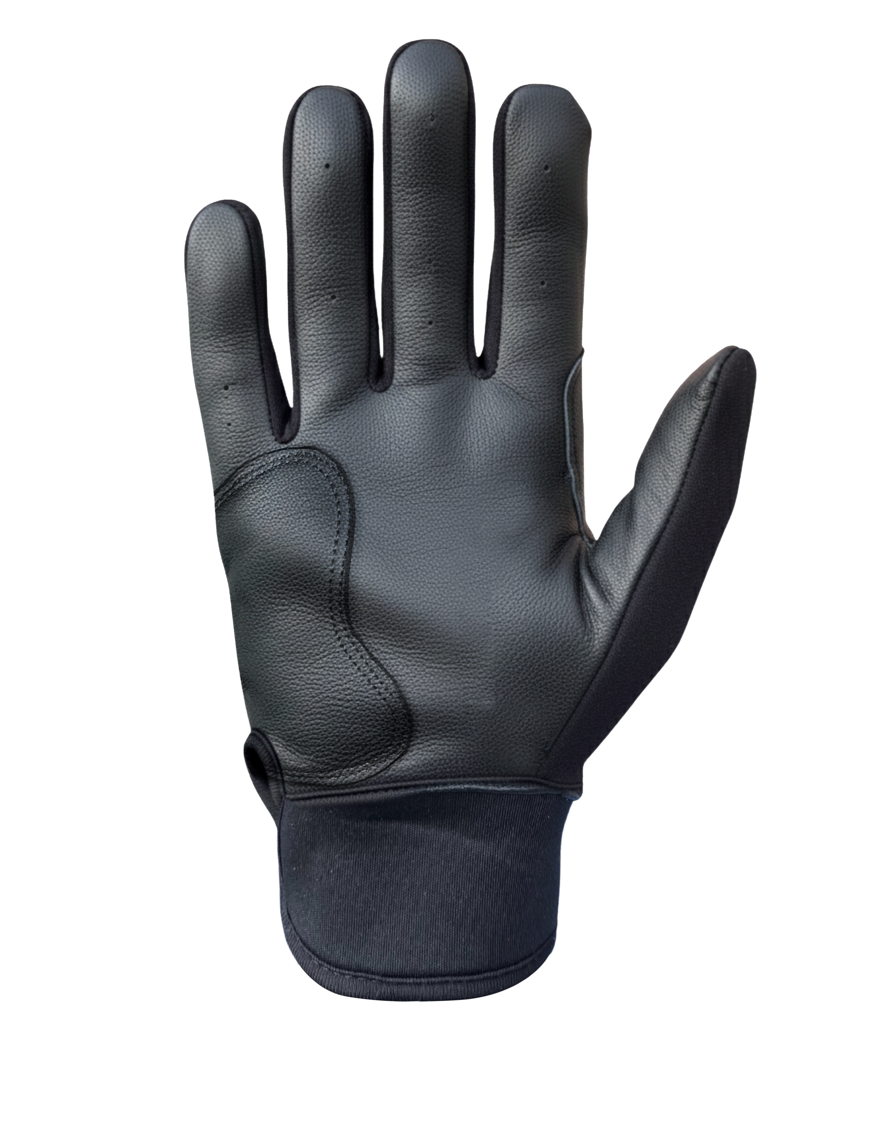 Dingers Series Black Short Cuff Batting Gloves