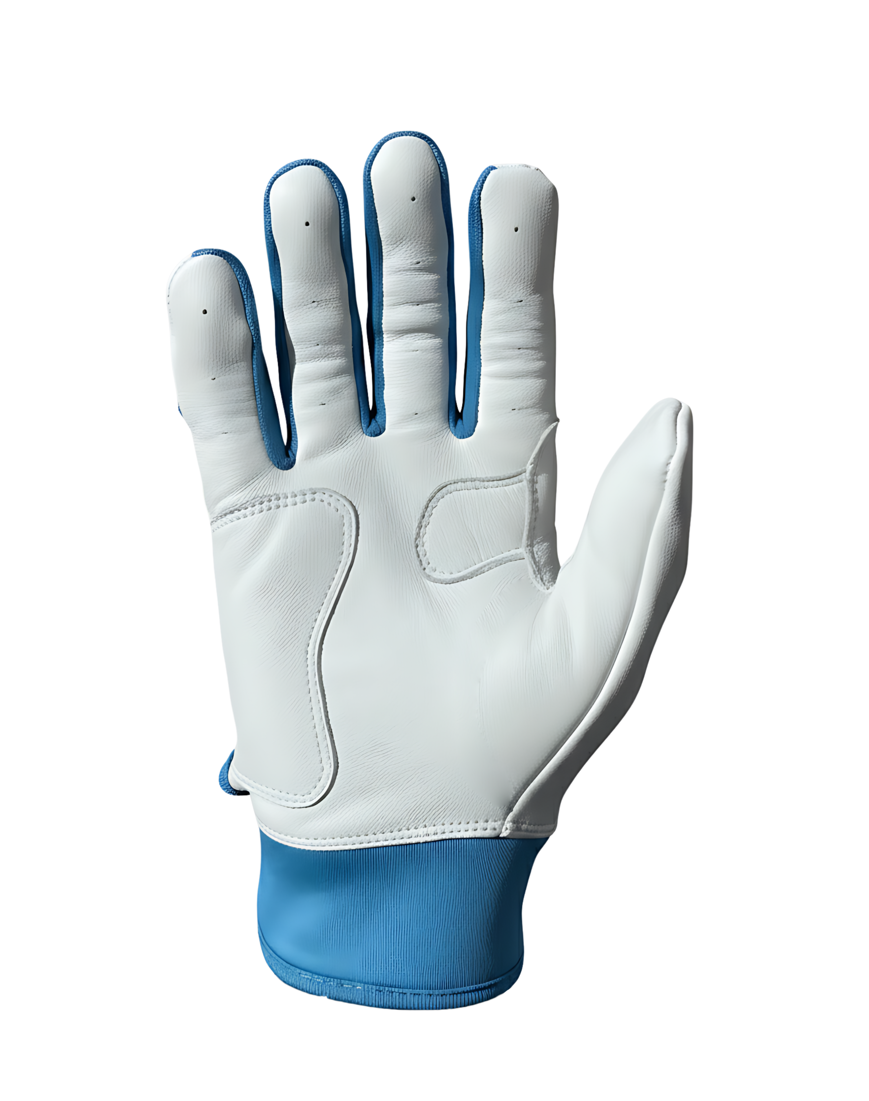 Dingers Series Caribbean Blue Short Cuff Batting Gloves