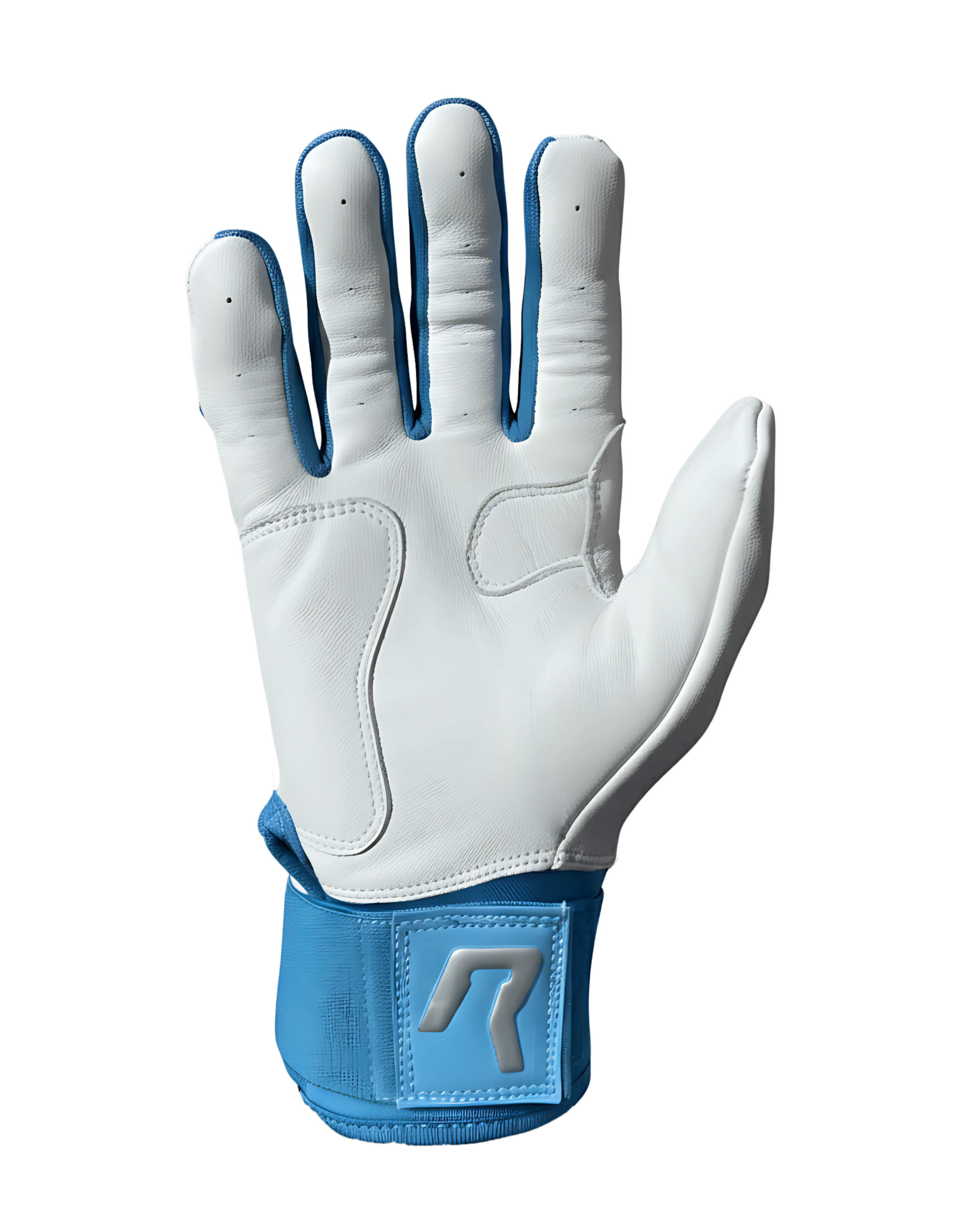 Dingers Series Caribbean Blue Long Cuff Batting Gloves