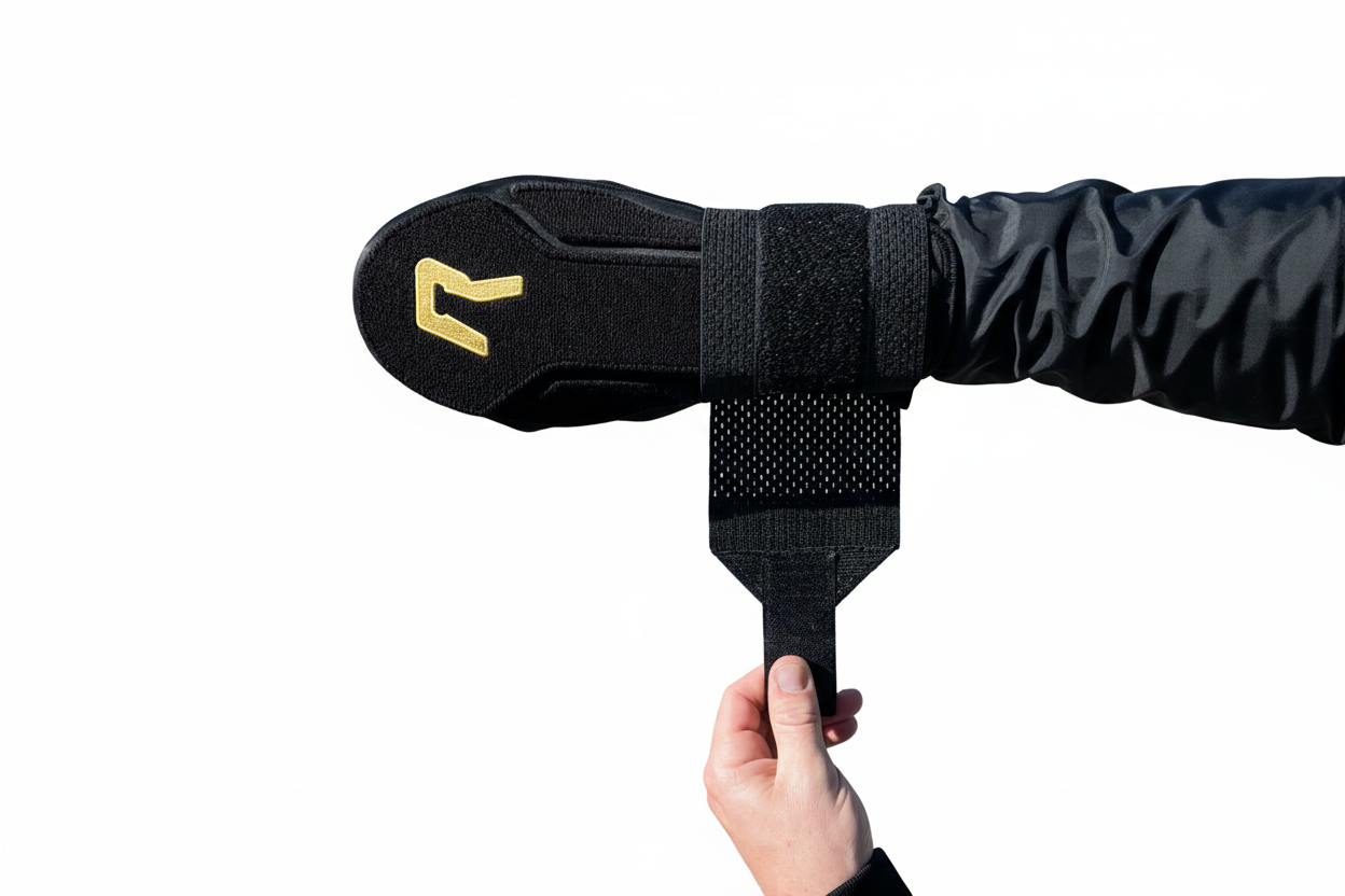 Black & Gold Sliding Mitt
